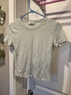 Babaton Light Mint Crewneck Short Sleeve Tee